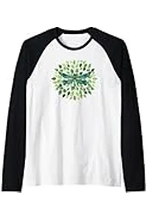 eco Natures Elegance Libélula Camiseta Manga Raglan