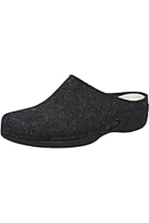 Berkemann Brisbane Lauren 1553 - Zapatillas de casa de Fieltro para Mujer, Color Gris, Talla 42 2/3