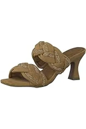 Marco Tozzi 2-2-88309-20, Pantolette para Mujer, Marrón (Almond Comb), 39 EU