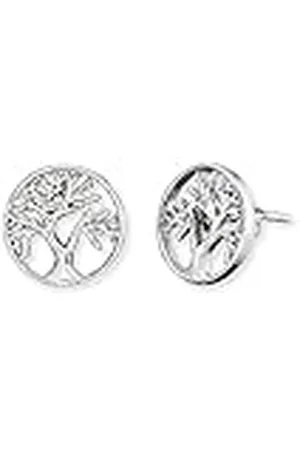 Engelsrufer Pendientes de botón Mujer plata - ERE-LILTREE-ST
