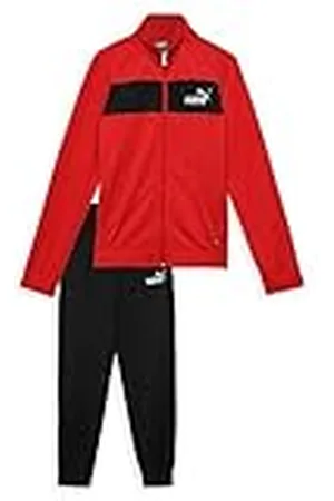 PUMA Poly Suit cl B Chándal, Niños, High Risk Red, 128