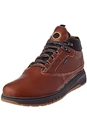 Geox U Aerantis 4x4B ABX, Barco Ankle Hombre, Cognac, 39 EU