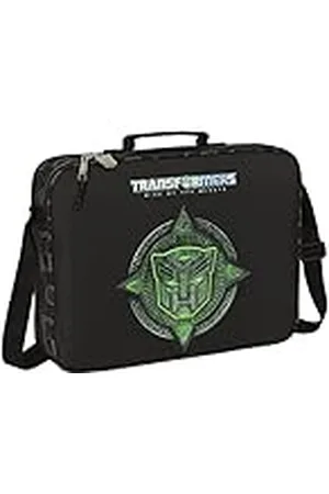 Safta M385, Transformers-Cartera Extraescolares, Maletín Portatodo, Bandolera, Cómoda y Versátil, Calidad y Resistencia, 38x6x28 Unisex niños, , Estándar