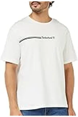 Timberland Short Sleeve tee 3 Tier3 Camiseta, White, M para Hombre