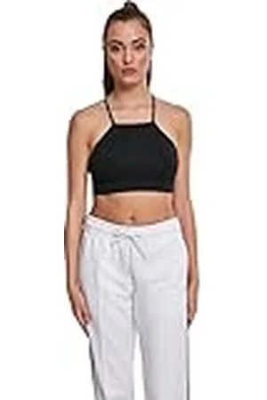 Urban classics Ladies Triangle Top Camiseta Deportiva de Tirantes, , S para Mujer