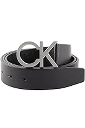 Calvin Klein Hombre Cinturón Ck Buckle Belt 3.5 cm Cinturón de Cuero, , 115 cm