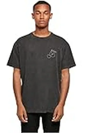 Merchcode Mp0007524-cherry Acid Washed Oversize tee Camiseta, , XL Hombres