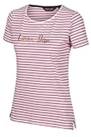 Regatta Olwyn - Camiseta De Manga Corta Y Algodón Coolweave A Rayas T-Shirts/Polos/Vests, Mujer, , 20