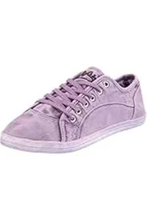 Buffalo Girl 109876 - Zapatillas de Tela para Mujer, Color Morado, Talla 40
