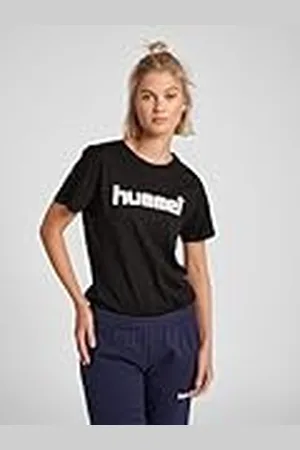 Hummel HMLGO COTTON LOGO T-SHIRT WOMAN S/S Color: BLACK_Talla: S