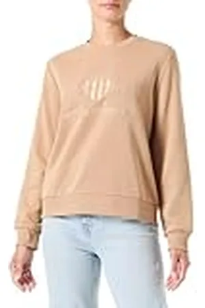 GANT Reg Tonal Shield C-Neck Sweat Sudadera, , S para Mujer