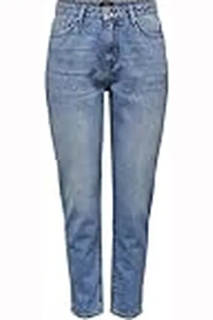 ONLY Onltonni Boyfriend Dnm Dot529 Jeans, , 32W x 30L para Mujer