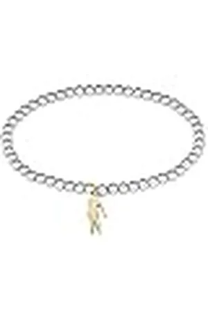 Lacoste Pulsera de Cuentas para Mujer Colección ORBE en Acero Inoxidable con un Charm en forma de Cocodrilo - 2040332
