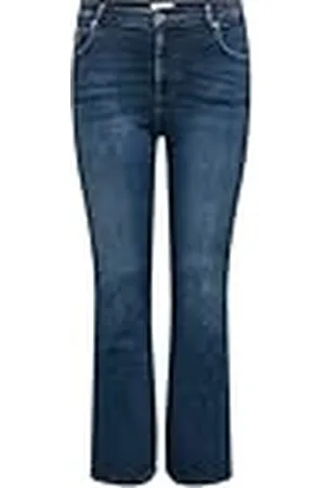 ONLY Carwilly HW Flared Dnm Tai021 Noos Pantalones Vaqueros, , 48W x 32L Mujeres