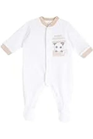 chicco Mono de Chenilla Con Abertura En La Parte Delantera, Unisex bebé, , 0 meses, Diseñado en Italia