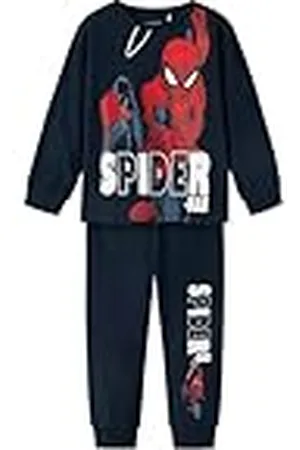 NAME IT NMMALFRED Spider LS NIGHTSET Noos MAR Camisa Manga Larga, , 110-116 para Niños