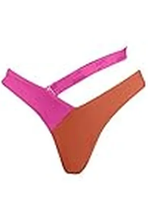PUMA Brief Bikini Bottom, Rosa Pink/Chili 720, S para Mujer