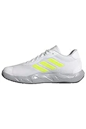 adidas Amplimove Trainer Shoes, Zapatos de Gimnasio y Entrenamiento Hombre, Cloud White/Lucid Lemon/Core Black, 49 1/3 EU
