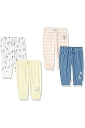 Amazon Disney | Marvel | Star Wars | Princess Pantalones Bebé Niña, Pack de 4, , Prematuro