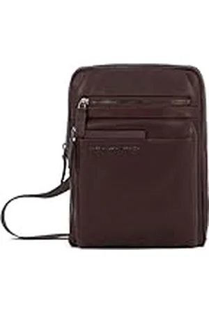 Piquadro IPad® crossbody bag with RFID anti-fraud protection and pocket for CONNEQU, CABEZA DE MORO, , Talla única, Utilidad