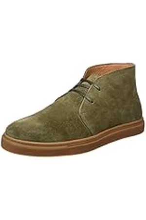 SELECTED SELECTED Shndempsey Chukka Sneaker, Zapatillas Hombre, Verde (Green Olive), 46 EU