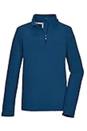 Killtec Ksw 184 Bys FLC Shrt - Camiseta de Forro Polar con Cuello Alto y Cremallera
