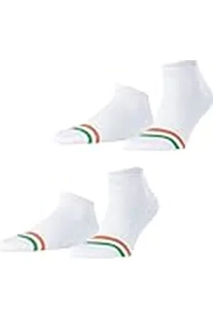 ESPRIT Accent Stripe Multipack M Sn algodón lisos 2 pares, Calcetines cortos Hombre, , 43-46