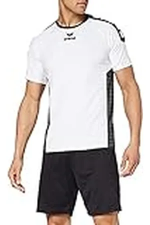 Erima Sevilla Camiseta, Hombre, Blanco/Negro, XX-Large