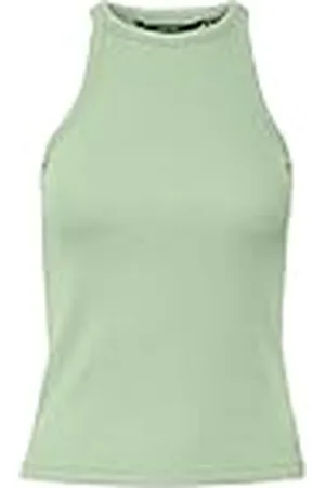 VERO MODA Vmchloe Ga Jrs Noos-Camiseta de Tirantes Top, Color Verde, M Mujeres