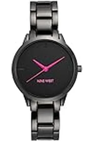 Nine West Reloj de Pulsera para Mujer, NW/2435PRGY