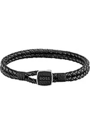 HUGO BOSS Jewelry Pulsera para Hombre Colección SEAL disponible en Negro o Marrón