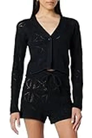 THE DROP Cárdigan Lee de Ganchillo para Mujer, , 4XL Grande