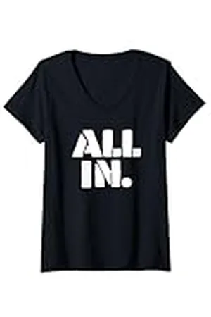all in Mujer Camiseta Cuello V