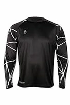 Ho soccer KONKISTA Black Camiseta de Portero, Unisex niño, Negra, 6