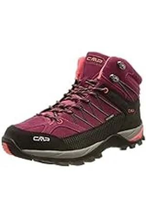 CMP Rigel Mid Wmn Trekking Shoes Wp, Zapatillas para Mujer, Magenta Antracite, 36 EU