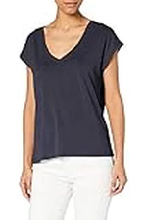 VERO MODA Vmfilli Ss V-neck Tee Ga Noos, Camiseta para Mujer, , L
