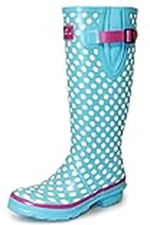 Lunar Polka Dot - Botas largas de agua para mujer, color , talla 38 (talla fabricante: 5 UK)