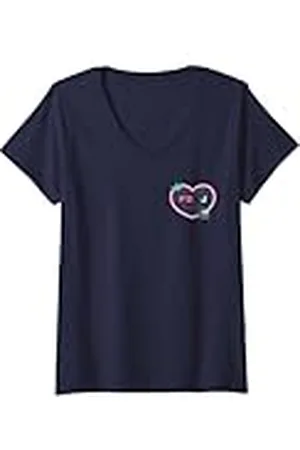 The Office Mujer Pam Beesly & Jim Adorable Moments F&B Camiseta Cuello V