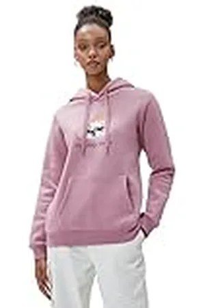 Koton Kangaroo Pocket Detail Printed Long Sleeve Hoodie Sudadera, , XL Mujer