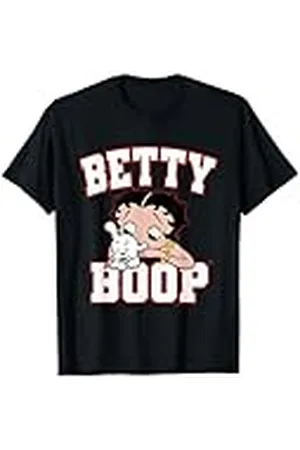 Betty Boop Fuente Grande Con Pudgy Camiseta