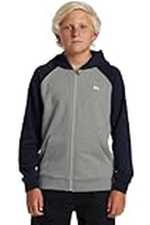 Quiksilver Easy Day - Sudadera con Capucha y Cremallera para Chicos 8-16