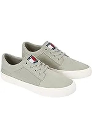 Tommy Hilfiger Mujer Sneaker vulcanizada Lace Up Zapatillas, Multicolor (Faded Willow), 37 EU