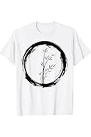 Bamboo ZEN relax nature, círculo minimalista Camiseta