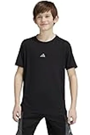 adidas Niños Training AEROREADY tee Kids, Black/Reflective Silver, 5-6 Years