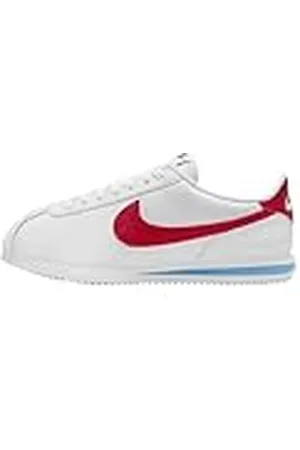 Nike Cortez, Sneaker Mujer, Blanco Varsity Rojo Varsity Azul, 38.5 EU