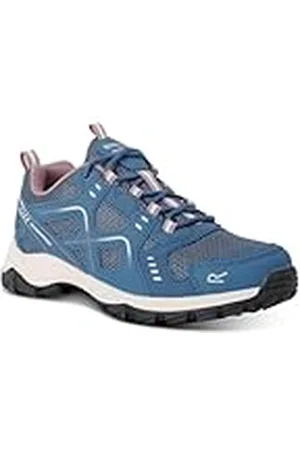 Regatta Womens Vendeavour Lace Up Walking Shoes, Zapatos para Senderismo Mujer, Blue, 38 EU
