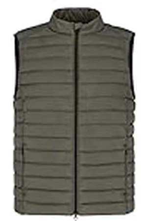 ECOALF Chaleco Hombre Cardiffalf, de Poliéster Reciclado, con Cuello Alto, Relleno de Fellex, Ultraligero y Cómodo, Chaleco Hombre, Talla S, Color
