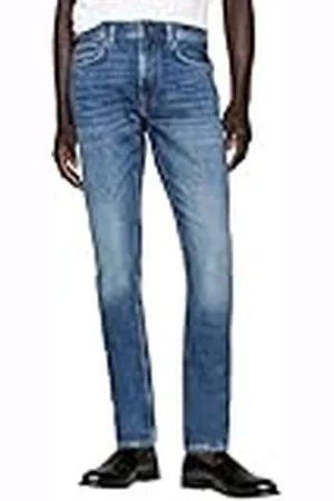 Tommy Hilfiger Vaqueros Hombre Tapered Slim Fit, Azul (Perce Indigo), 29W/32L