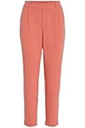 VILA High Waisted Trousers VIVARONE Slim fit 42 42
