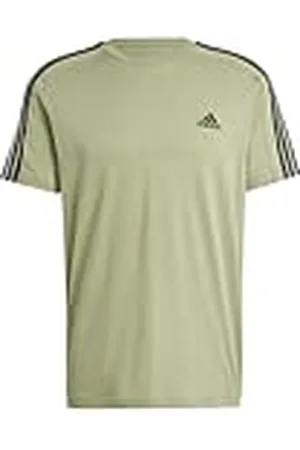adidas Hombre Essentials Single Jersey 3-Stripes tee, , S